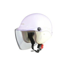 （同梱不可）リード工業 Street Alice セミジェットヘルメット パールパープル QJ-3