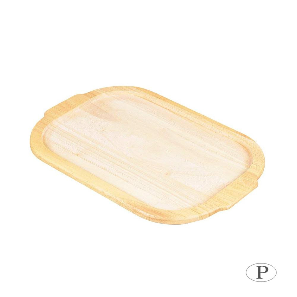角型の木製プレートです 同梱不可 パール金属 ラクッキング HB-997 品質保証 お洒落 角型グリルパン用木製プレート