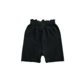 （同梱不可） カシミヤ混ニットパンツ M〜L クロ 008601321 柔らかい肌触りのカシミアパンツ