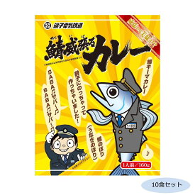 （代引き不可）（同梱不可）ご当地カレー 千葉 銚子電鉄鯖威張るカレー(鯖キーマカレー) 10食セット
