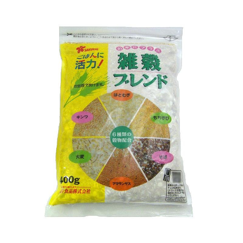 （代引き不可）（同梱不可）桜井食品 雑穀ブレンド 400g×24個