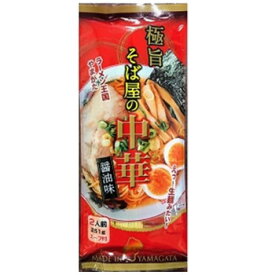 （代引き不可）（同梱不可）みうら食品 極旨そば屋の中華醤油味 251g(麺180g)×20袋
