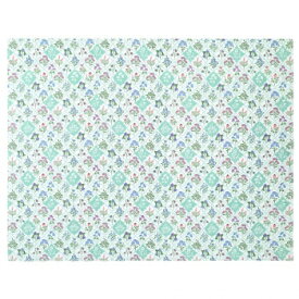 （同梱不可） マルチクロス レースフラワー ブルー 15625880312 ボタニカルデザインのマルチクロス