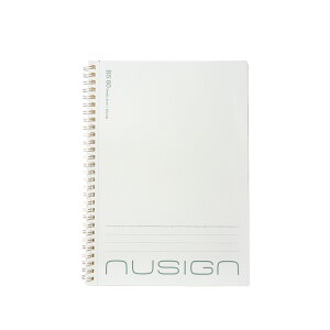 �y�����X�z deli�W���p�� �Z�~B5 �����O�m�[�g 60�y�[�W �X�p�C�����m�[�g �V���v�� ������� �����݃J���[ 75g/m?�㎿�� 5�s���Ƃɐ����t�� �S4�F nusign(�j���[�T�C��) DLI-NNB353BL60P