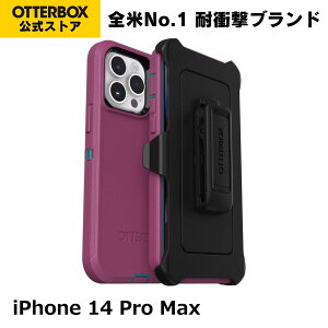 �y�����X�zOtterBox iPhone14ProMax �P�[�X �ϏՌ� �ČRMIL�K�i DEFENDER �������K�i �k�I�b�^�[�{�b�N�X�l