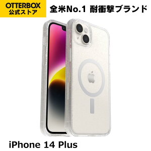 �y�����X�zOtterBox iPhone14Plus �P�[�X �ϏՌ� �ČRMIL�K�i SYMMETRY CLEAR �������K�i �k�I�b�^�[�{�b�N�X�l