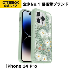 �y�����X�zOtterBox iPhone14Pro �P�[�X �ϏՌ� �ČRMIL�K�i SYMMETRY PLUS CLEAR �������K�i �k�I�b�^�[�{�b�N�X�l