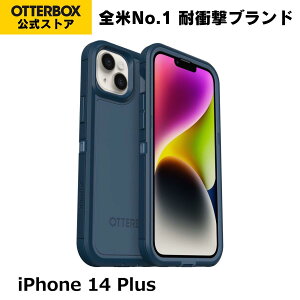 �y�����X�zOtterBox iPhone14Plus �P�[�X �ϏՌ� �ČRMIL�K�i DEFENDER XT �������K�i �k�I�b�^�[�{�b�N�X�l