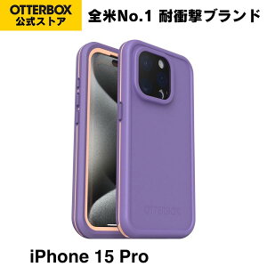 �y�����X�zOtterBox iPhone15Pro �P�[�X MagSafe �ϏՌ� �ČRMIL�K�i FRE �������K�i �k�I�b�^�[�{�b�N�X�l