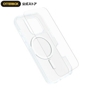yXzOtterBox iPhone16Pro P[X & KXtB MagSafe REACT & OtterBox GLASS Ki kIb^[{bNXl