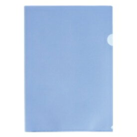 LIHITLAB クリヤーホルダー G6100-20 A4 青 100枚 / クリヤーホルダー / 199428