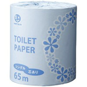 スマートバリュー 業務用トイレットペーパーS65m*100個 N103J / 衛生紙用品 / 365341