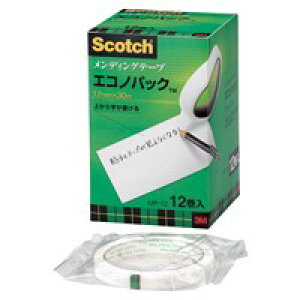スリーエムジャパン メンディングテープ MP-12 12mm×30m 12巻 / 接着テープ / 463405