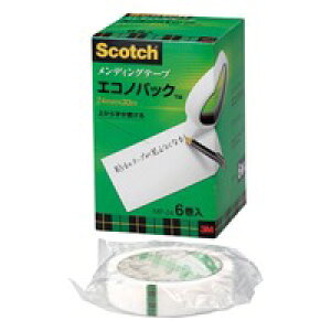 スリーエムジャパン メンディングテープ MP-24 24mm×30m 6巻 / 接着テープ / 463407