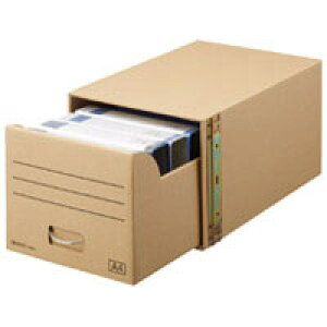 スマートバリュー 書類保存キャビネット A4判用*1個 D089J / 書類保存箱 / 708138