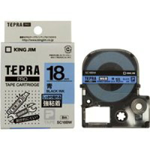 �L���O�W�� PRO�e�[�v���S�� SC18BW �ɍ����� 18mm / ���x�����C�^�[�p�e�[�v�J�[�g���b�W / 351917