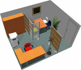 【送料無料】【smtb-TK】【クリエイティブ】SOHO家具パッケージ・15平米（1人用） 明るい商談！【YDKG-tk】【fsp2124】【fs2gm】【RCP】【fs3gm】