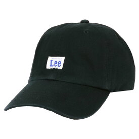 Lee リー キャップ メンズ レディース ロゴ ワンポイント ローキャップ ユニセックス 帽子 6パネル タグ ブランド ダッドハット ミニロゴ おしゃれ