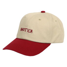 ノーティカ キャップ バイカラー メンズ レディース NAUTICA ロゴ ブランド ローキャップ ユニセックス 帽子 ノーチカ おしゃれ ストリート かっこいい