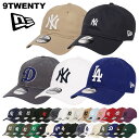 ニューエラ キャップ ミニロゴ NewEra NY LA ヤンキース ドジャース 9TWENTY MLB メジャーリーグ メンズ レディース 帽子 チビロゴ 定番