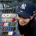 NewEra ニューエラ キャップ ニューヨーク・ヤンキース ドジャース 9FORTY メンズ レディース 帽子 NY LA ロゴ ベースボールキャップ 野球帽 メジャーリーグ