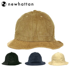 ニューハッタン テニスハット メトロハット バケットハット コーデュロイ メンズ レディース 帽子 Newhattan Corduroy Metro Hat Men's Ladies ブラック 黒 ブラウン 茶色 ベージュ 人気 ブランド かわいい おしゃれ