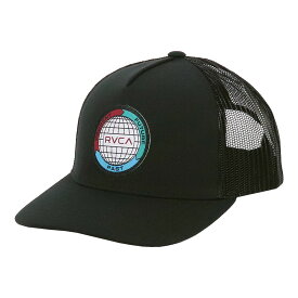 RVCA ルーカ メッシュキャップ メンズ レディース ラウンド ロゴ ワッペン トラッカー スナップバック ベースボールキャップ 帽子 ブランド