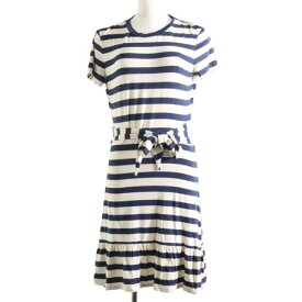 【中古】LAUREN RALPH LAUREN ローレンラルフローレン レディース ワンピース 0 S 半袖 カットソーワンピース 膝丈 中古B 古着