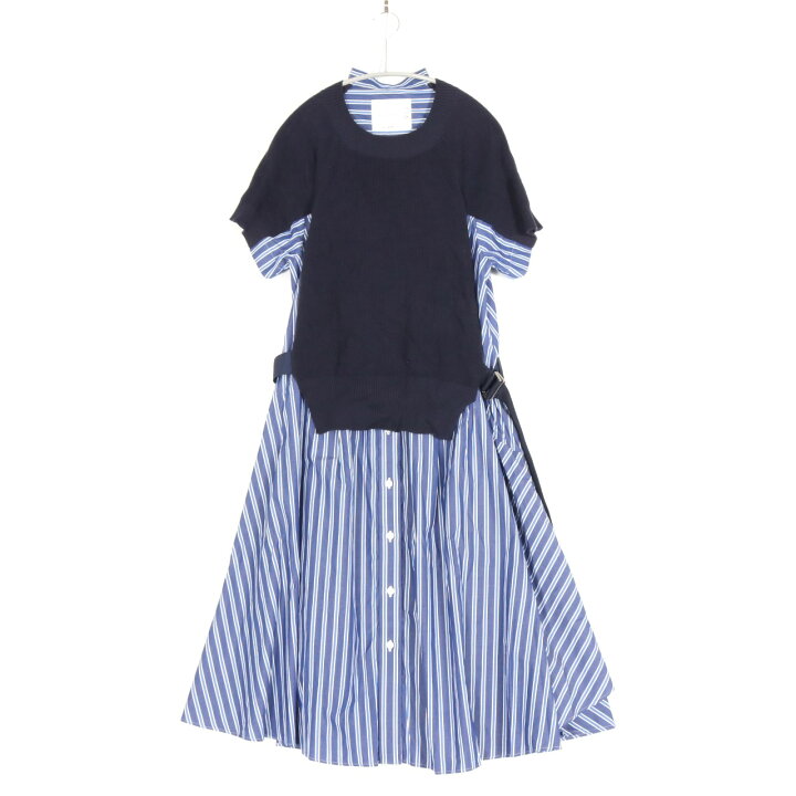 楽天市場】【中古】sacai サカイ レディース ワンピース ニット シャツ 