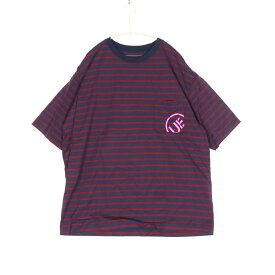 【中古】uniform experiment ユニフォームエクスペリメント 1 S メンズ Tシャツ カットソー 半袖 22SS S/S TAPERED POCKET TEE UE-220040 ボーダー 中古A 古着