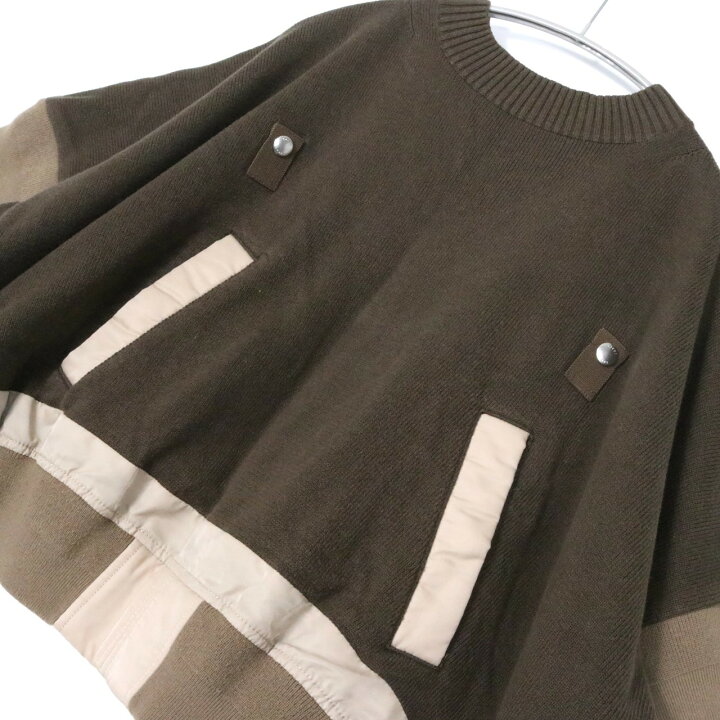 楽天市場】【中古】sacai サカイ 2 M レディース ニット セーター 21SS  