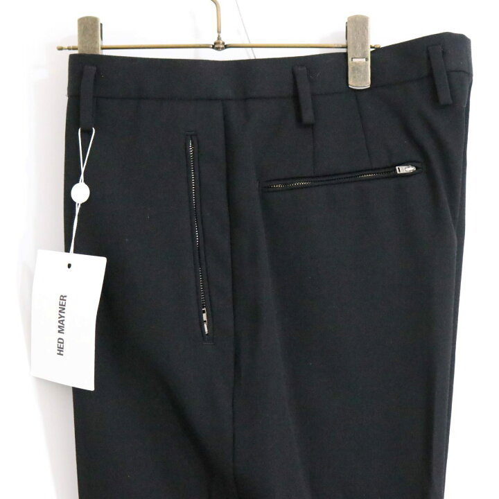 楽天市場】HED MAYNER ヘド メイナー L メンズ スラックス 22AW ウール 