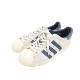 【中古】adidas アディダス 24.5cm レディース スニーカー BEAUTY&YOUTH 別注 SUPERSTAR 80s AQ5352 スーパースター 中古B 古着