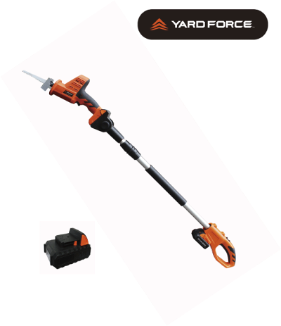 高枝切り電動のこぎりコードレスYARDFORCE【送料無料】