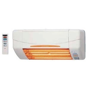 壁付け暖房機【電気工事不要】(電源コンセント接続タイプ)高須産業SDG-1200GSM涼風暖房機(壁面タイプ/脱衣室・トイレ・小部屋用)<脱衣所暖房・トイレ暖房・キッチン暖房>