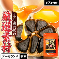 黒にんにく卵黄 サプリ 約3ヶ月分 元気 健康 サプリ 活力 サプリ 送料無料 ニンニク 黒ニンニク 熟成黒に…