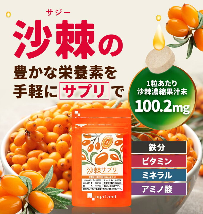 楽天市場】【リニューアル】サジー サプリ（約6ヶ月分）送料無料  