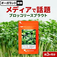 スルフォラファン サプリ ブロッコリースプラウト （約3ヶ月分） 送料無料 サプリメント ダイエットサプ…