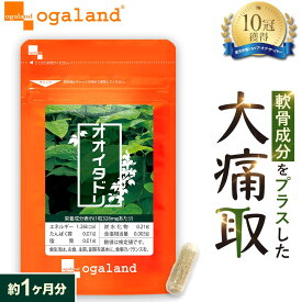 オオイタドリ（約1ヶ月分）大痛取 送料無料 サプリメント サプリ 運動時のサポートに！ 若々しく グルコサミンとの相性◎ogaland オーガランド 健康 サプリ 緑イ貝 ヒアルロン酸 レスベラトロール 評判 低価格 _JH ポイント消化 送料無 ポイント消費 送料無料