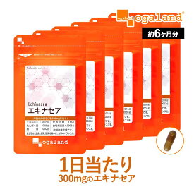 エキナセア（約6ヶ月分）ビタミンC 送料無料 サプリメント サプリ元気 季節 健康 菊 オーガランド 【半年分】ビタミンC バイオぺリン も配合 _JH ポイント消化 送料無 ポイント消費 送料無料