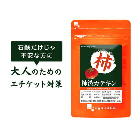 柿渋カテキン（約6ヶ月分）送料無料 サプリメント サプリ ニオイ 香り エチケット ポリフェノール 制汗剤 香水 柿渋石鹸 香水 健康 ヘルス 石鹸 せっけん 大容量 【半年分】 _JB_JH