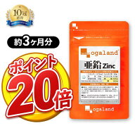 【ポイント20倍！】栄養機能食品 これ1粒で補える 亜鉛 （約3ヶ月分） ミネラル サプリ 送料無料 小粒 亜…