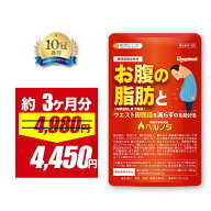 【期間限定10%OFF!!】ダイエットサプリ ヘルノダ （約3ヶ月分） 気になる体重やお腹の脂肪に 内臓脂肪 と…