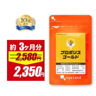 【期間限定SALE!!】【リニューアル】プロポリスゴールド（約3ヶ月分）送料無料 サプリメント プロポリス …