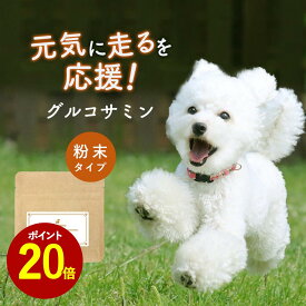 【全品ポイント20倍】犬 関節 サプリメント グルコサミン 30g サプリ ウェット おやつ サポート シニア 老犬 高齢 体調管理 骨 パウダー 粉末 ドッグフード ふりかけ ごはん トッピング サプリ スープ ペット ケア 小型犬 中型犬 大型犬 送料無料 nkdy