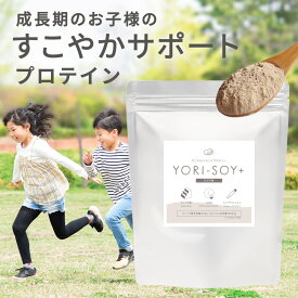 【ポイント10倍】子供 成長 ソイプロテイン (30食分) 送料無料 ココア味 キッズ 小学生 中学生 ジュニアプロテイン カルシウム 大豆 タンパク質 大豆タンパク 植物性 動物性 たんぱく質 非遺伝子組み換え大豆 ホスファチジルセリン GABA リラックス 集中