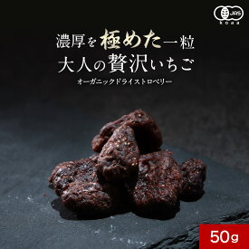 オーガニック ドライストロベリー 有機 イチゴ いちご 乾燥 苺 ドライフルーツ 砂糖不使用 砂糖 無添加 送料無料 レビュー特典