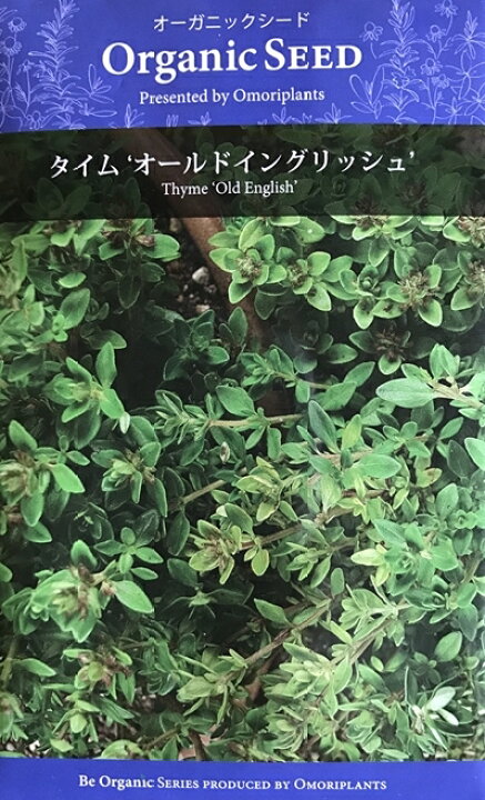 楽天市場 オーガニック シード タイム オールドイングリッシュ ハーブの種 料理用 大神ファーム
