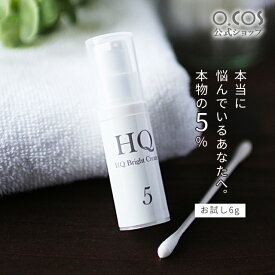 【お試し用】ハイドロキノン クリーム 純ハイドロキノン5% 高濃度 目元 口元 顔 シミ HQ ハイドロキノンクリーム お試し クリーム 美容液 スポット 狙い トラブル くすみ 美肌 美白 しみ スクワラン グリチルリチン酸2K アラントイン 乳酸 日本製