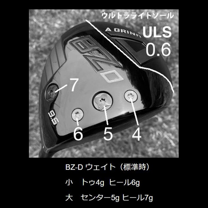 楽天市場】Aデザインゴルフ Aグラインド BZ-D ドライバー デザイン 
